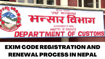 EXIM Code Registration and Renewal Process in Nepal